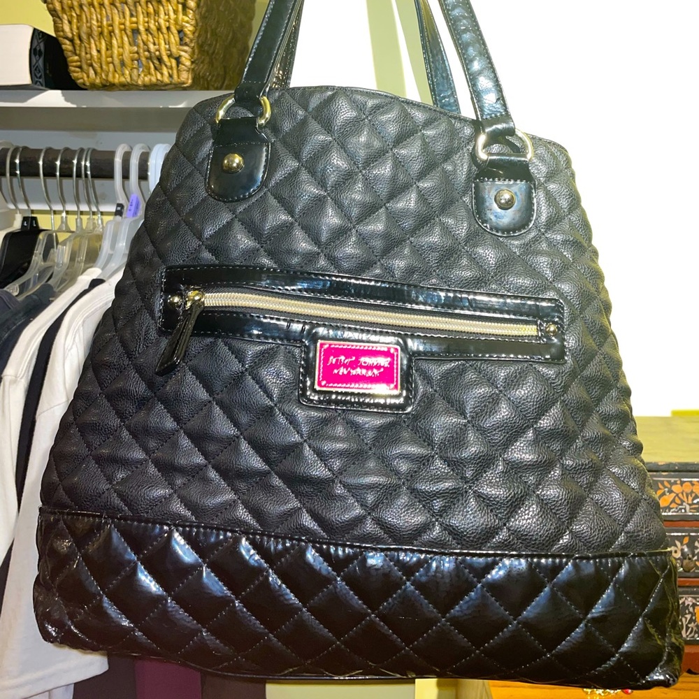 Betsey Johnson Quilted Tote